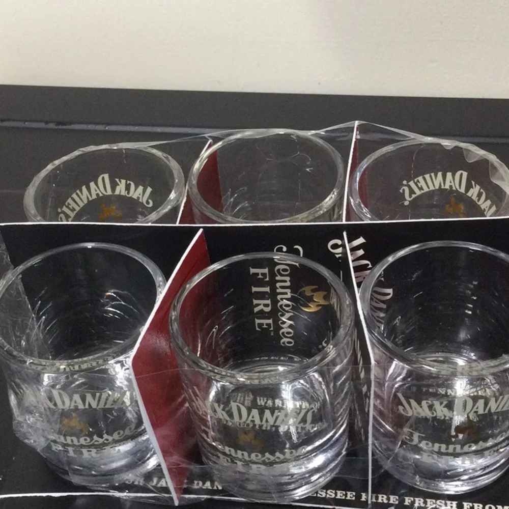 New 6 Jack Daniels Fire Shot Glass - Picture 2 of 7